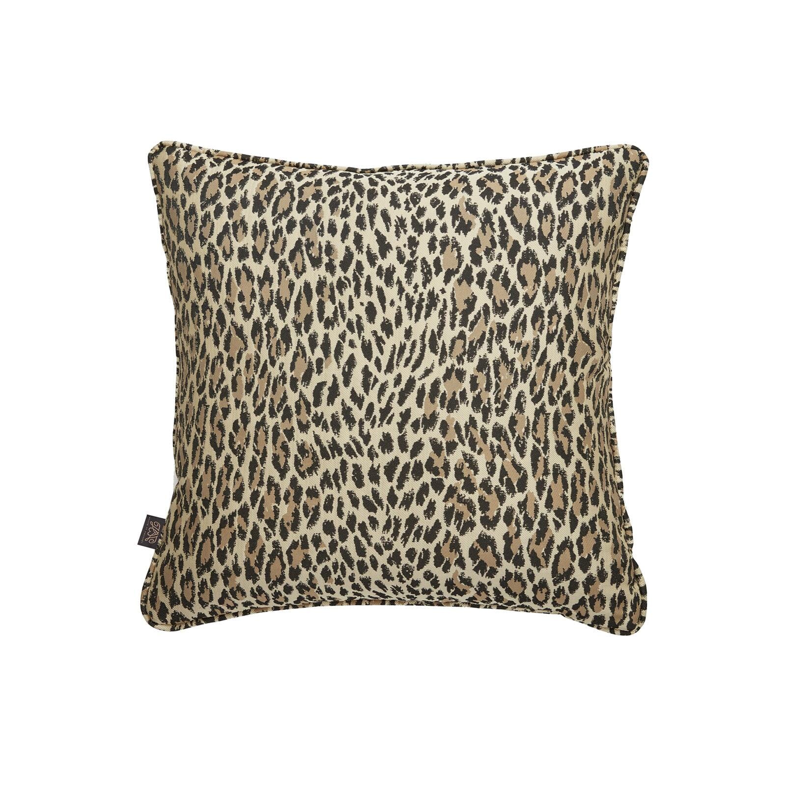 WILD CARD Medium Jacquard Cushion - Butterscotch