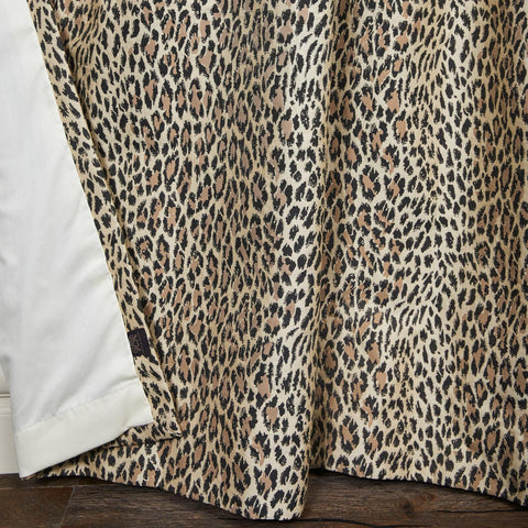 WILD CARD Jacquard Curtain - Butterscotch secondary image