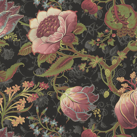 MELIORA Wallpaper Sample - Noir