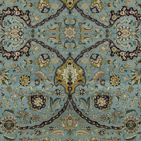 ZANJAN Wallpaper - Sapphire Sample